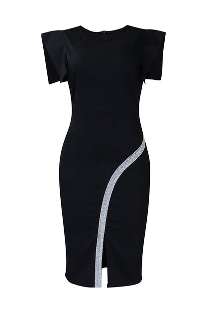 Sleeveless Bodycon Midi Dress Lavish Daily