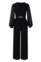 Long Sleeve Pleated Top and Wide Leg Pants  Set Lavish Daily