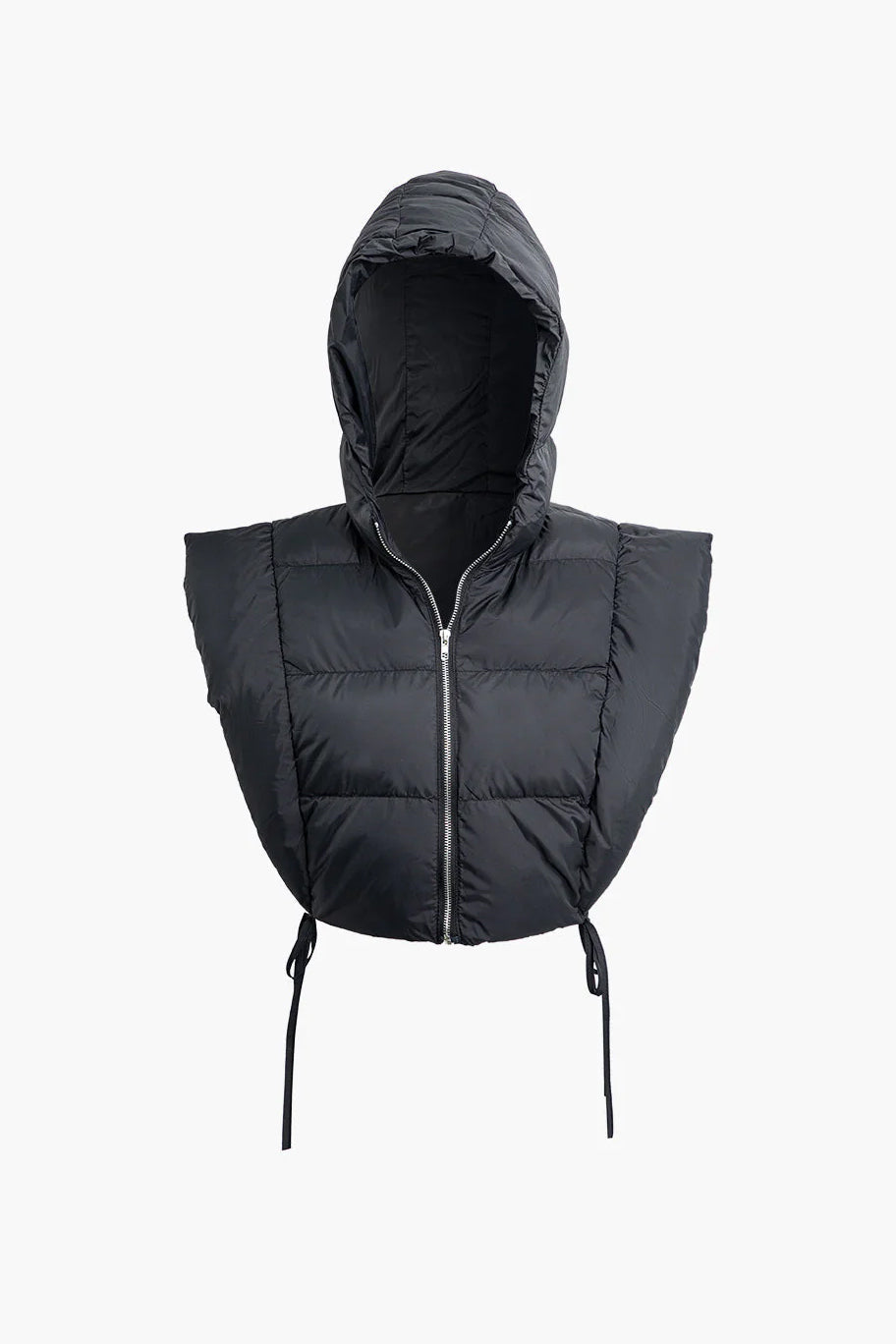 Self Tie Puffer Vest Lavish Daily
