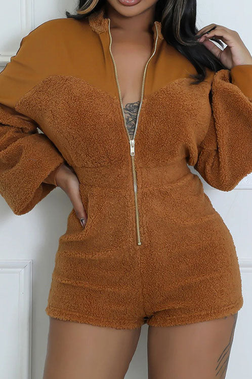 Long Sleeve Romper Lavish Daily