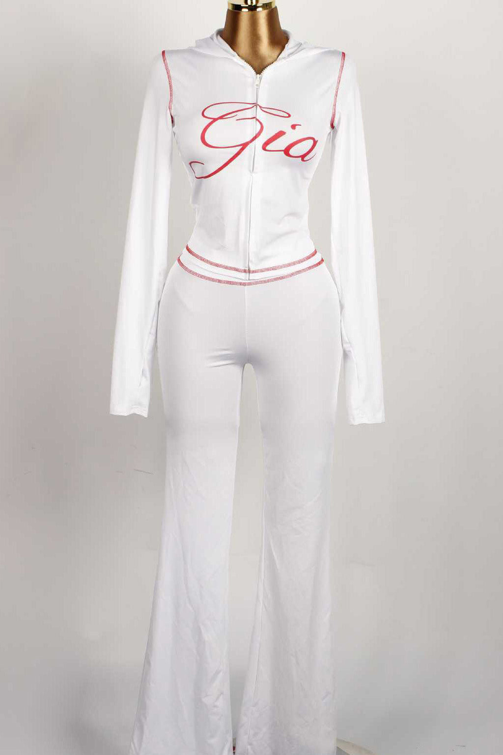 Solid Color 2-Piece Long Sleeve Set Lavish Daily