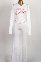 Solid Color 2-Piece Long Sleeve Set Lavish Daily