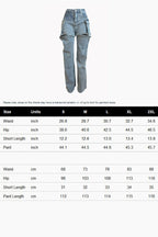 Detachable Cargo Jeans Lavish Daily