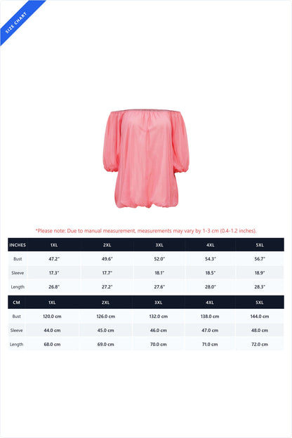 Plus Size Off-Shoulder Organza Babydoll Dress LavishDaily