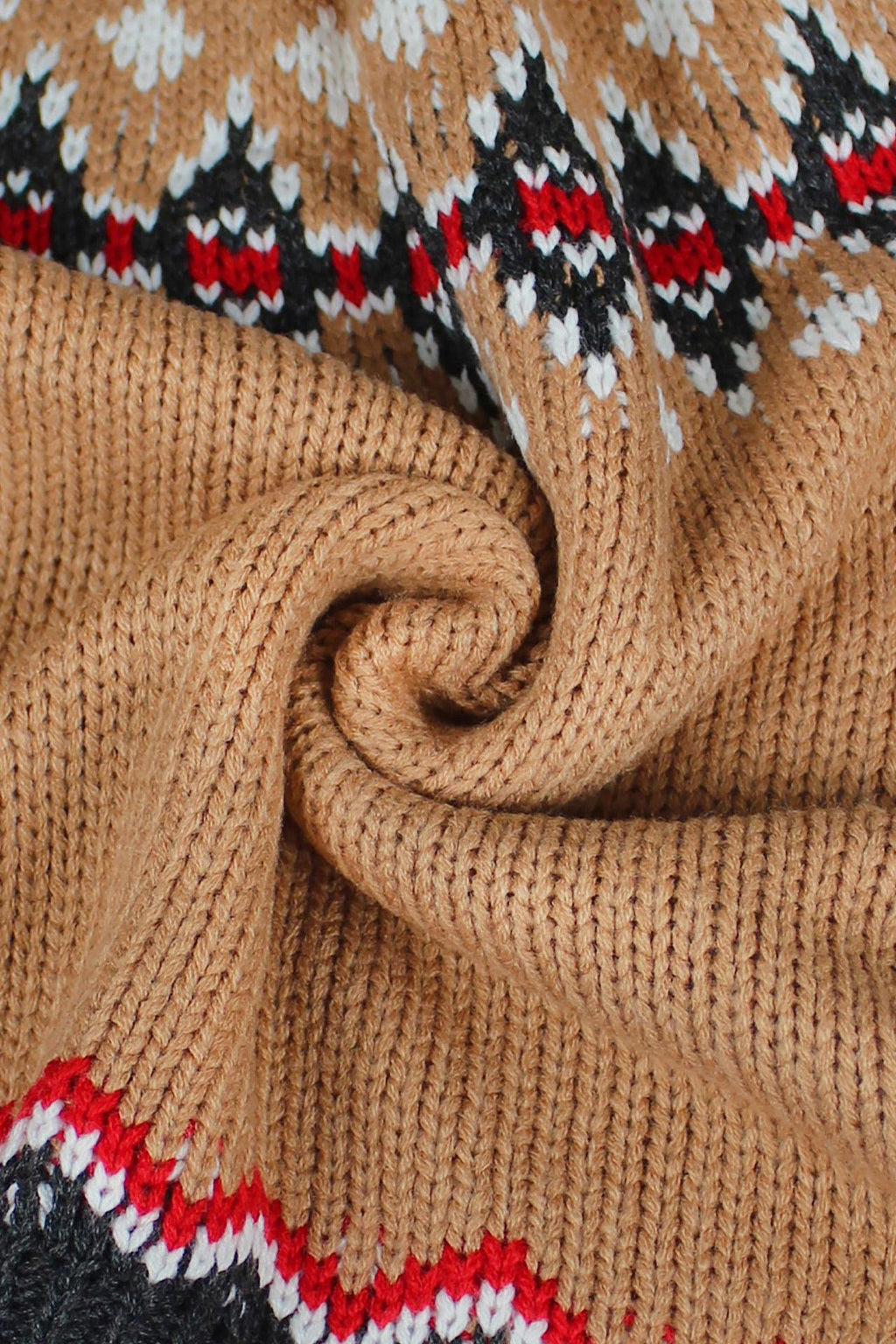 Turtleneck Cropped Knit Sweater Lavish Daily