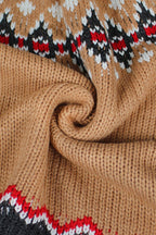 Turtleneck Cropped Knit Sweater Lavish Daily