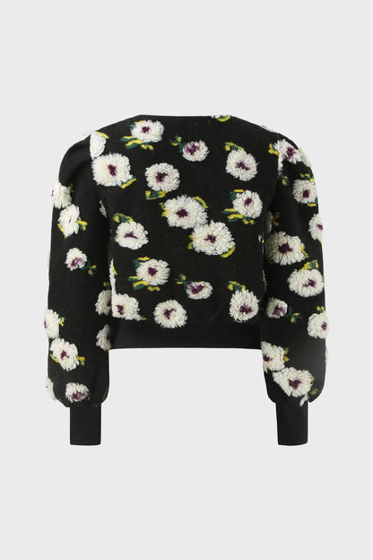 Flower Bomber Jacket Lavish Daily