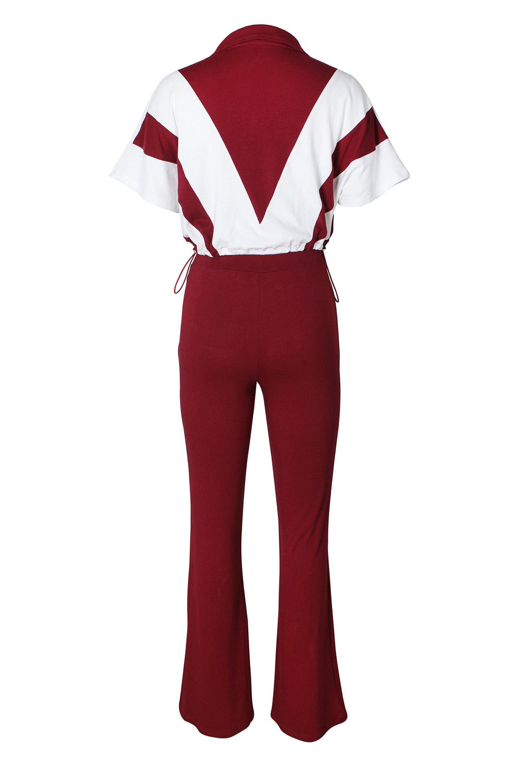 Elastic Waist Colorblock Sport 2-Piece Set Lavish Daily