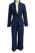 Single Button Blazer and Pants Set Lavish Daily