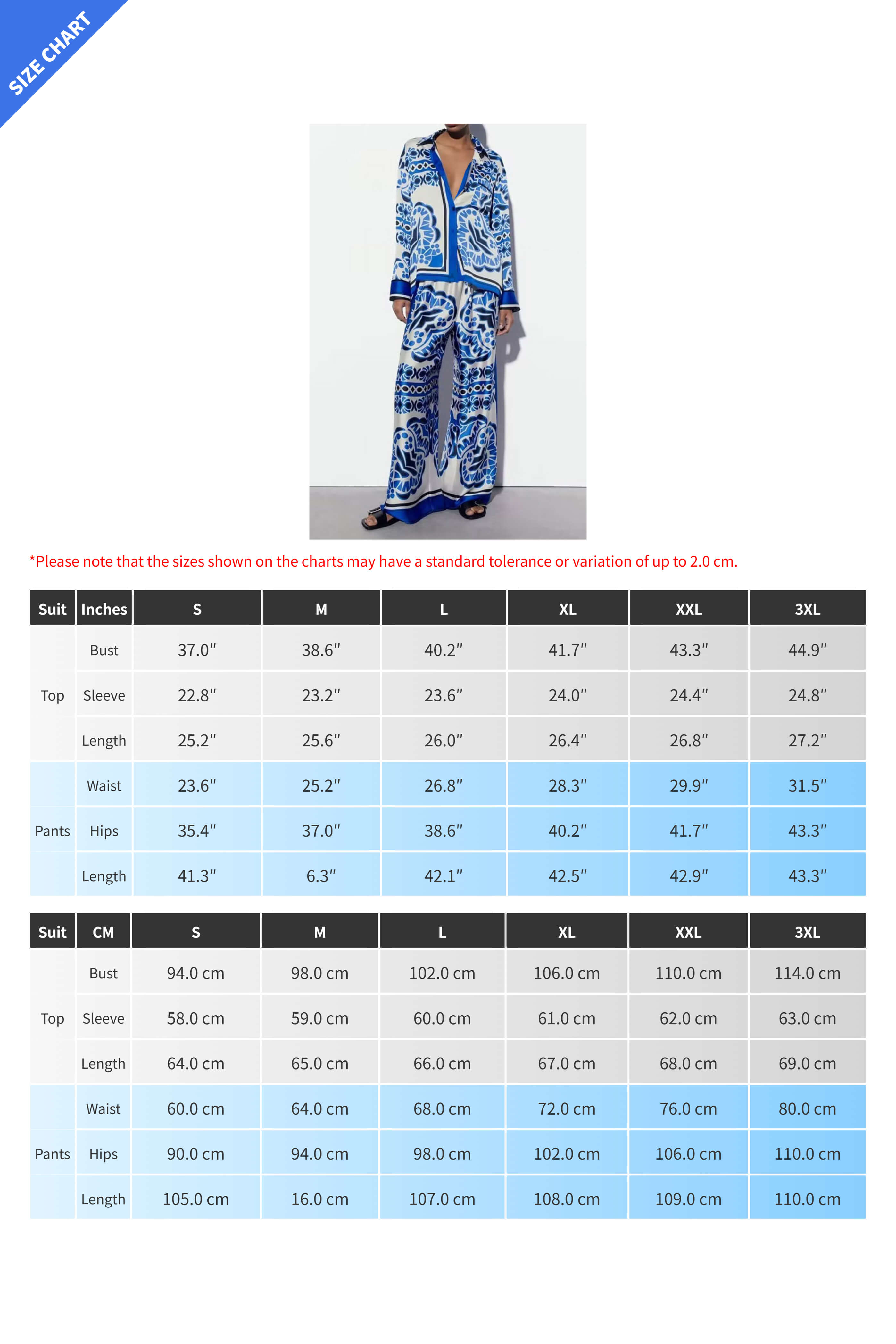 Printed Shirt and Pant Set Lavish Daily