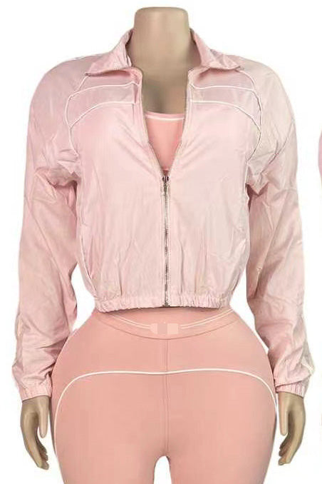 Retro Sport Cropped Track Jacket Lavish Daily