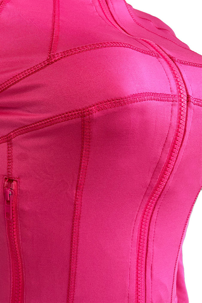 Shape Jacket & Flare Pants Activewear Set Lavish Daily