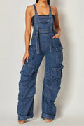 Streetwear Denim Jumpsuit Lavish Daily