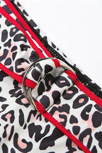 Leopard Print Sporty 2-Piece Set Lavish Daily
