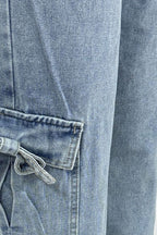 Low Rise Wide Leg Cargo Jeans Lavish Daily