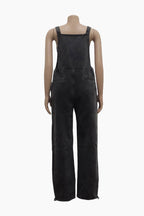 Denim Overalls Jumpsuit Lavish Daily