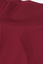 Elastic Solid Color Long Dress Two-Piece Set Lavish Daily