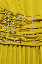 Plus Size Beaded Mesh Wide-Leg Jumpsuit Lavish Daily