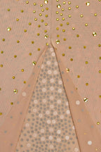 Sheer Mesh Rhinestone Bodycon Dress LavishDaily