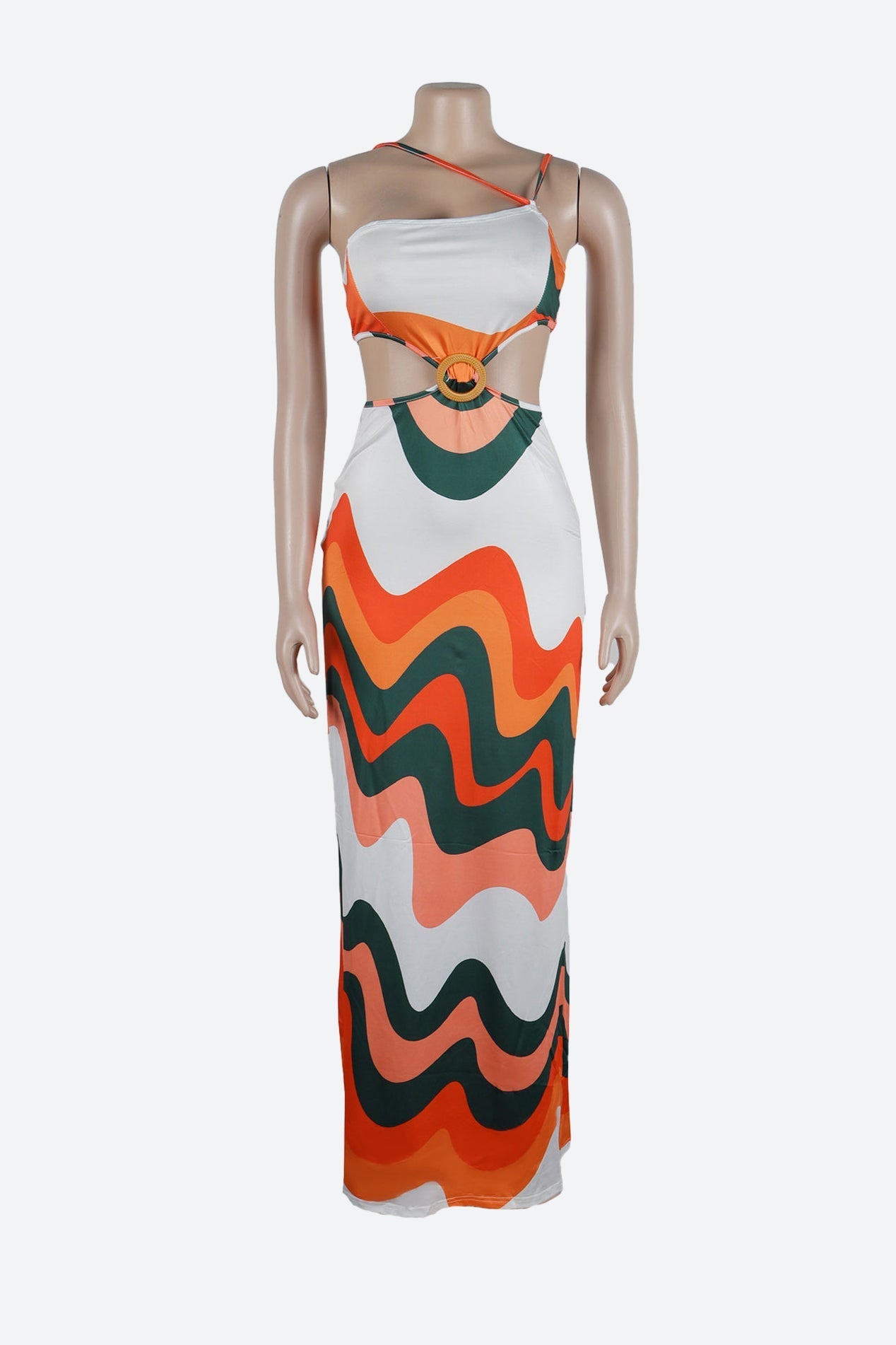 Color block Cami Maxi Dress Lavish Daily