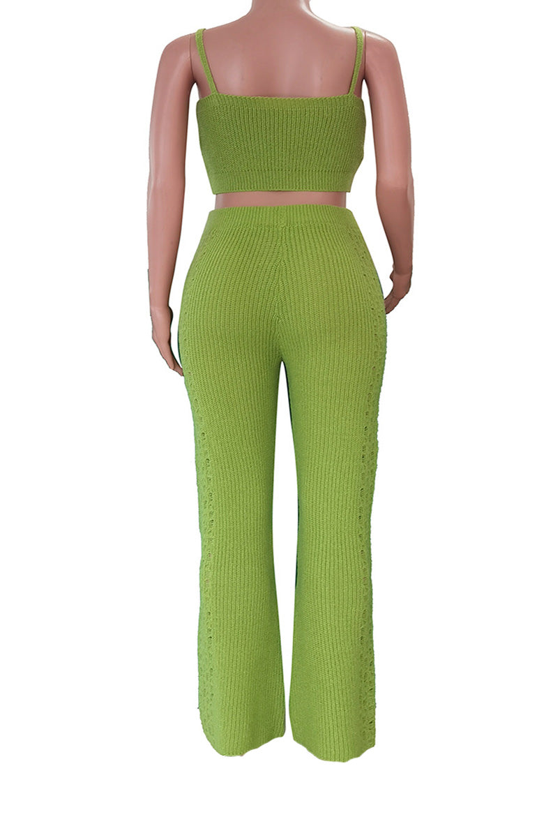 Knit Top Pants 3 Pcs Set Lavish Daily