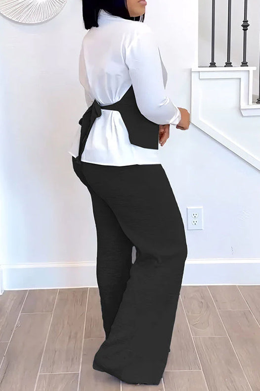 Vest Combo Shirt & Pants Set Lavish Daily