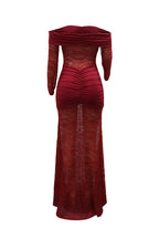 Off Shoulder Lace Maxi Dress Lavish Daily