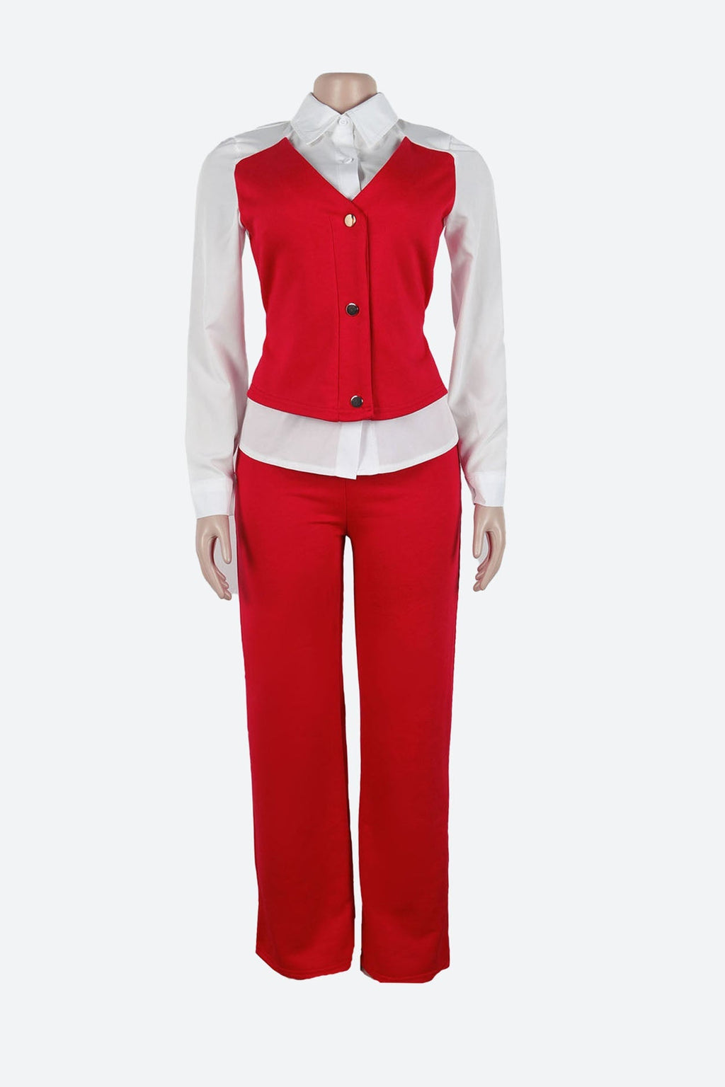 Vest Combo Shirt & Pants Set Lavish Daily