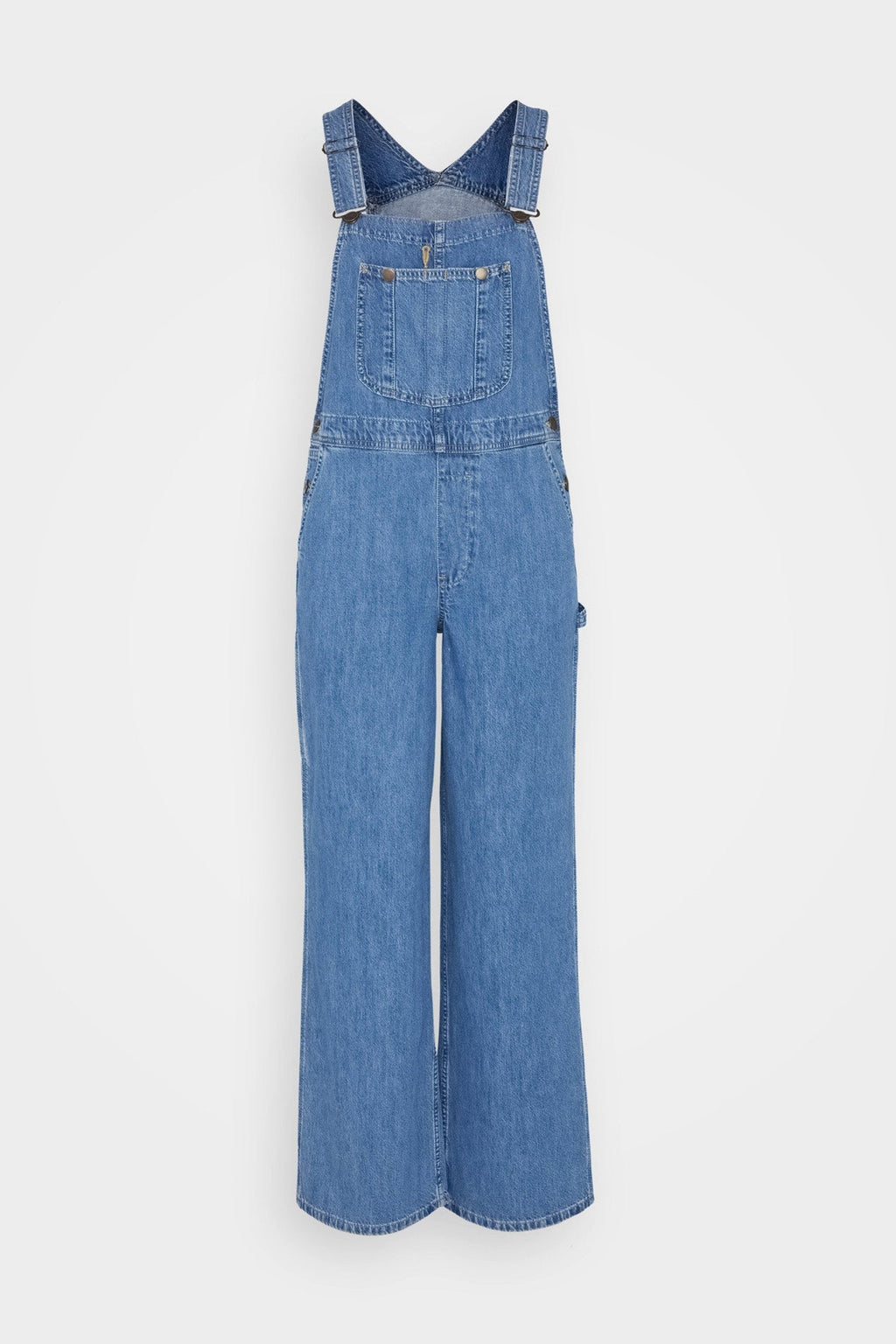 Casual Loose Fit Denim Overalls Lavish Daily