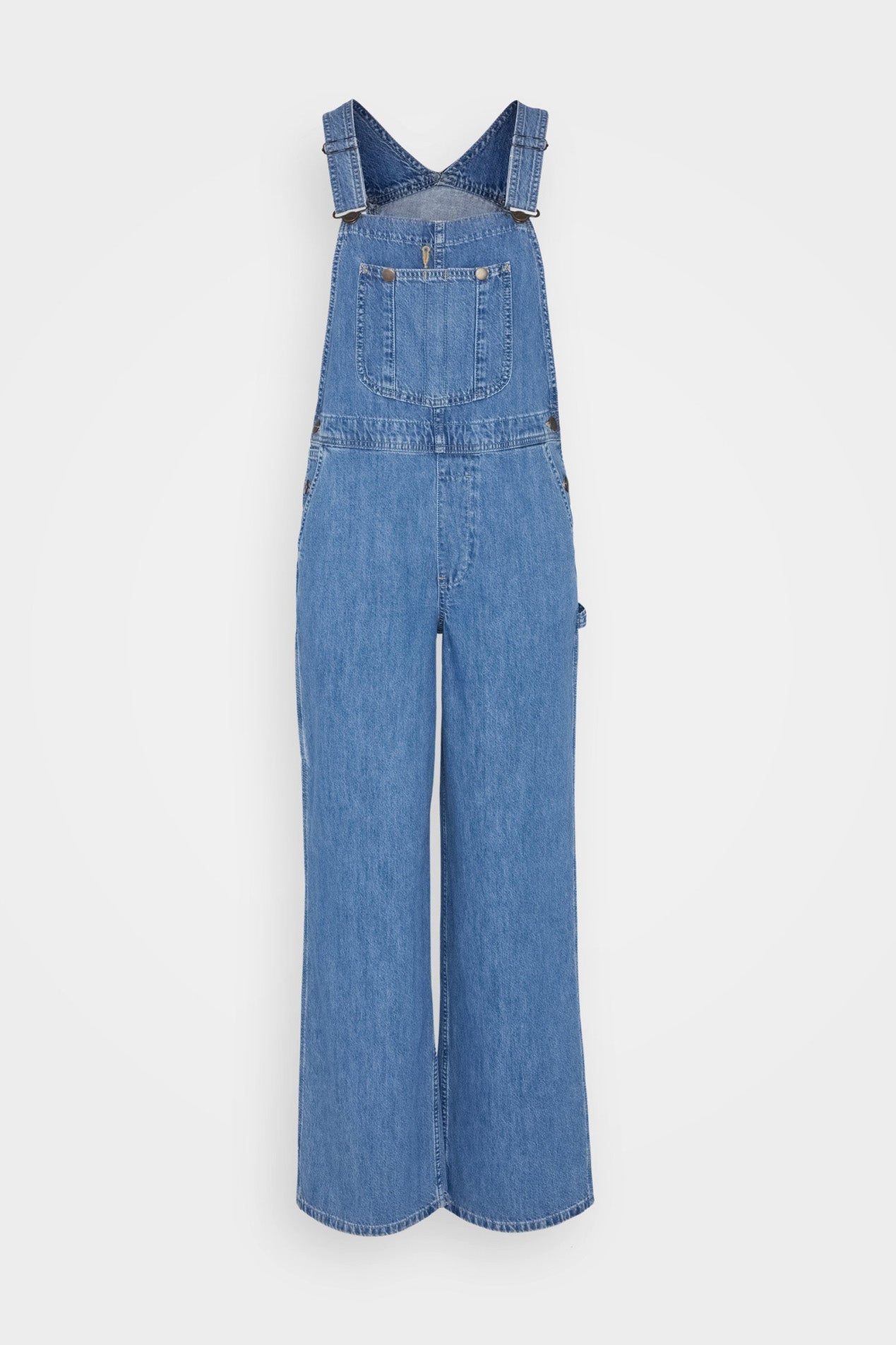 Casual Loose Fit Denim Overalls Lavish Daily