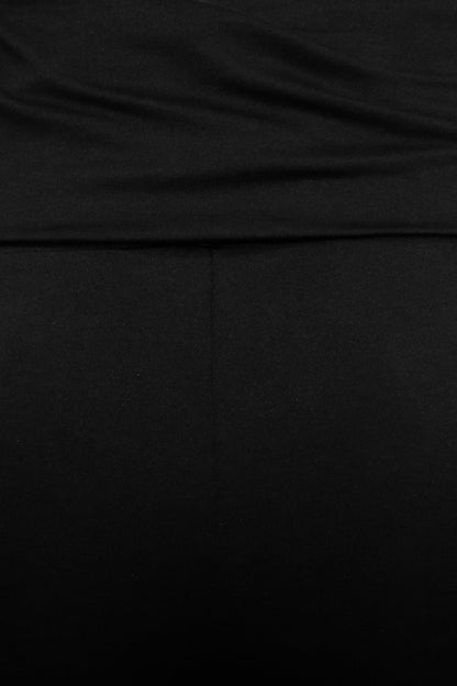 Fitted Short Sleeve Flare Pant Set Lavish Daily