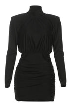 Mini Turtleneck Long Sleeve Bodycon Dress Lavish Daily