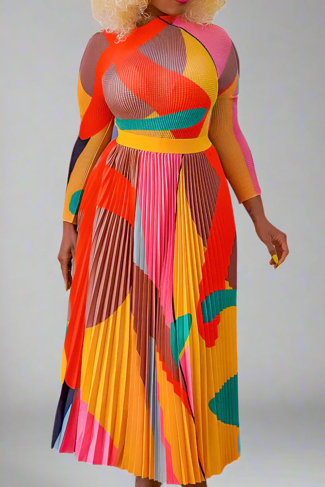 Pleated Skirt Set Lavish Daily