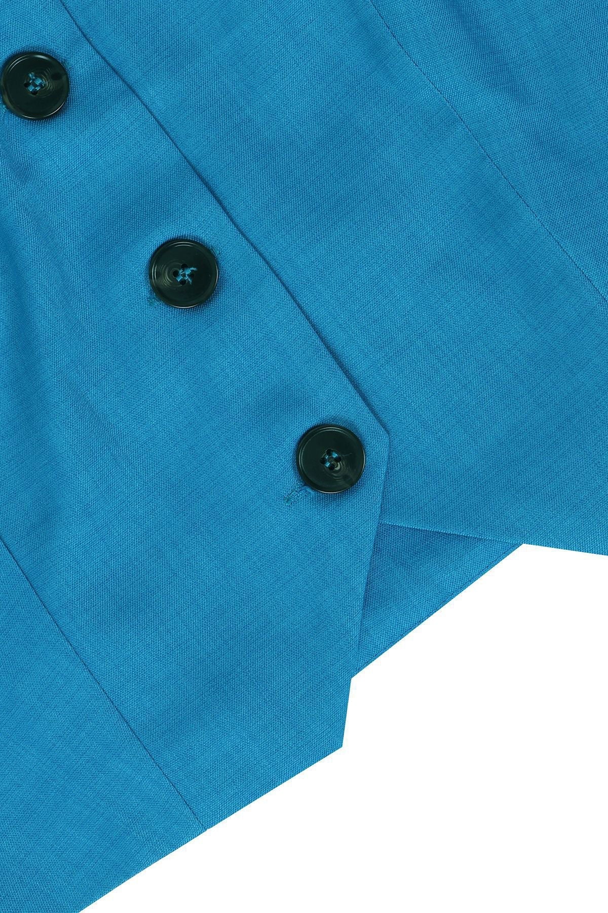 Linen Sleeveless Suit Set for Work Office Lavish Daily