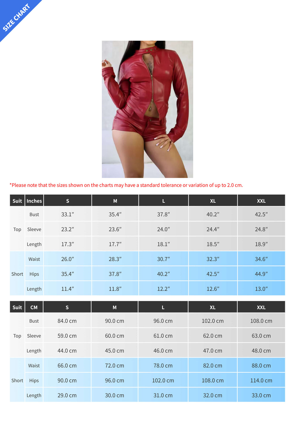 Leather Crop Jacket and Shorts Set Lavish Daily