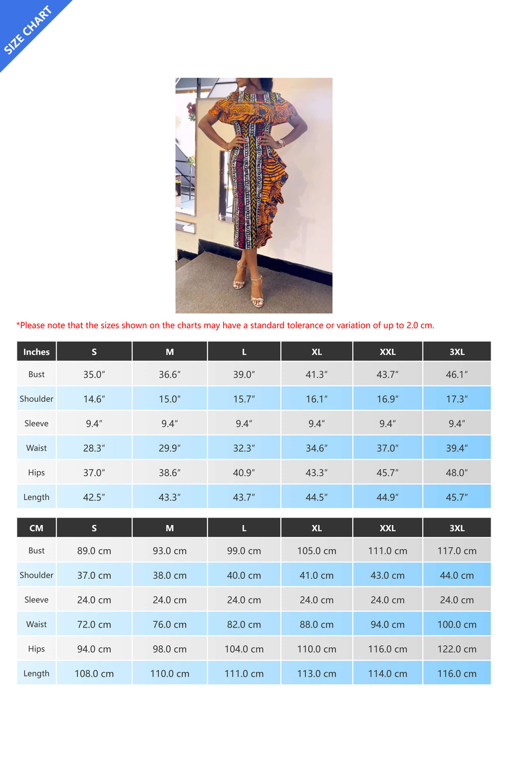 Print Contrast Ruffle Back-Vent Dress Lavish Daily