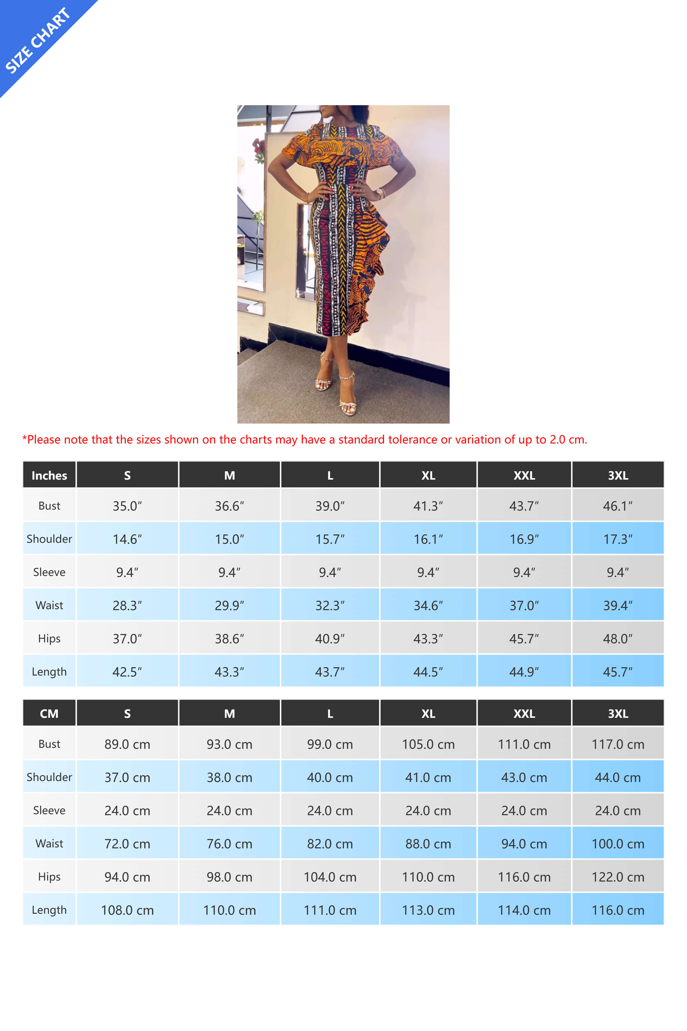 Print Contrast Ruffle Back-Vent Dress Lavish Daily