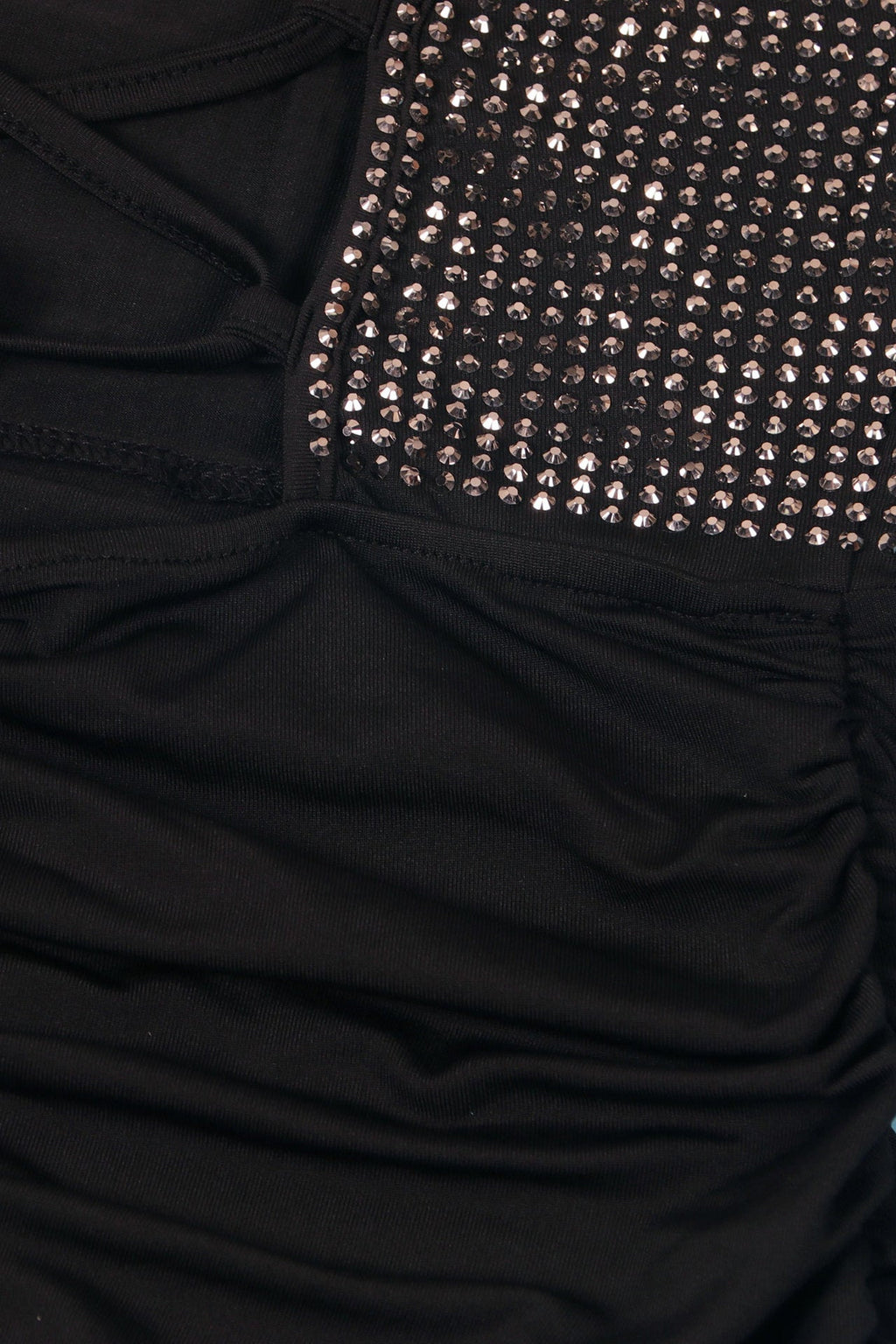 Rhinestone Lace-Up Cutout Mermaid Dress Lavish Daily