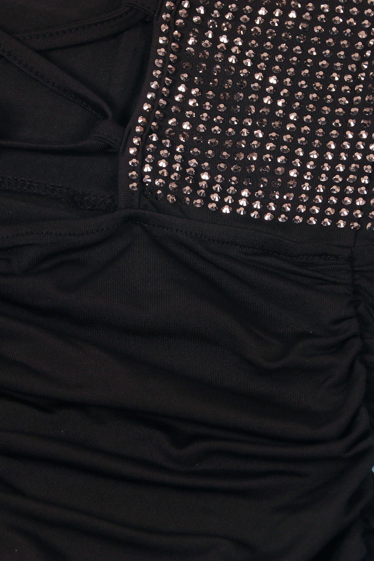 Rhinestone Lace-Up Cutout Mermaid Dress Lavish Daily