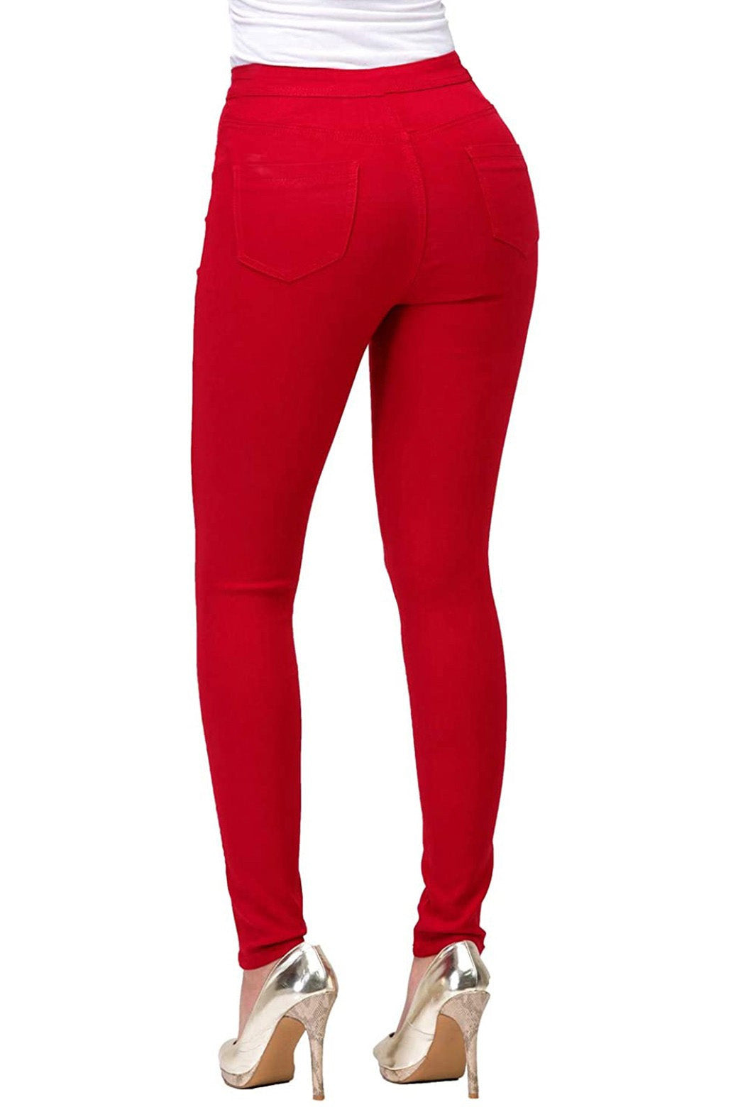 Classic High Waist Skinny Jeans Lavish Daily