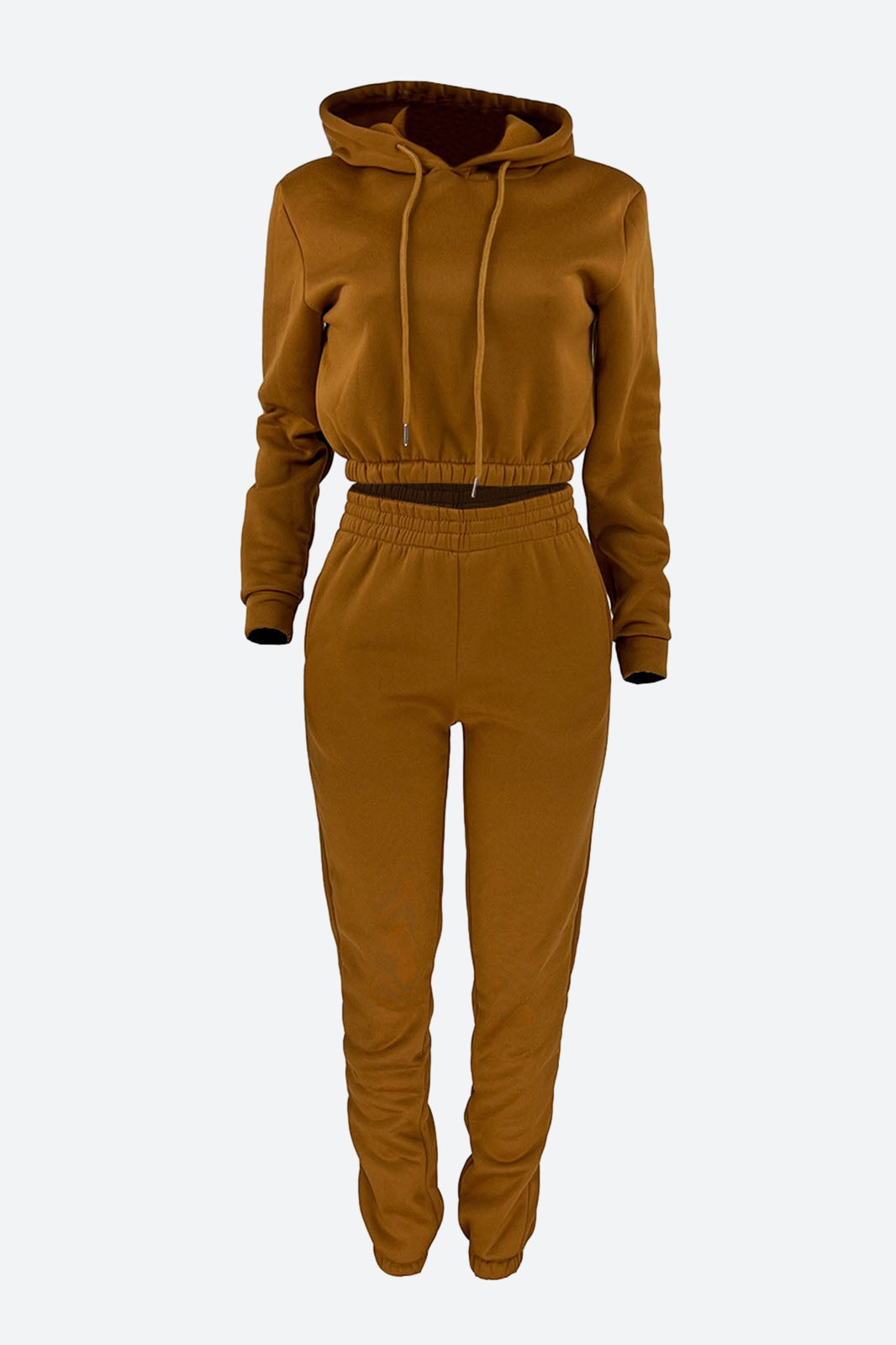 Hooded Pocket Tracksuit Set Lavish Daily
