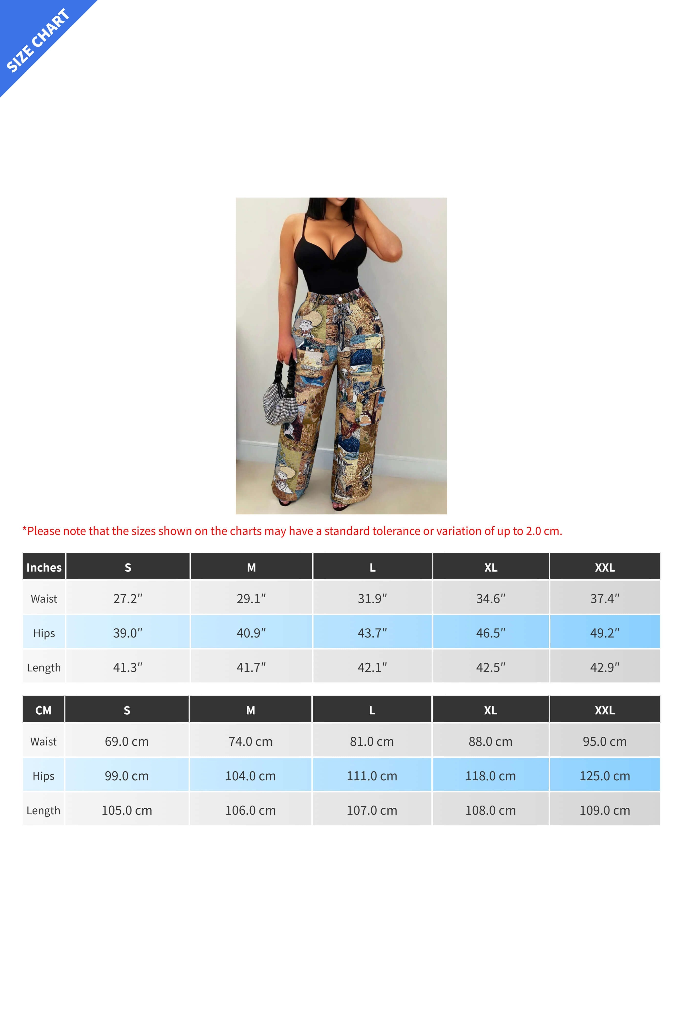 Vintage Casual Jacquard Cargo Pants Lavish Daily