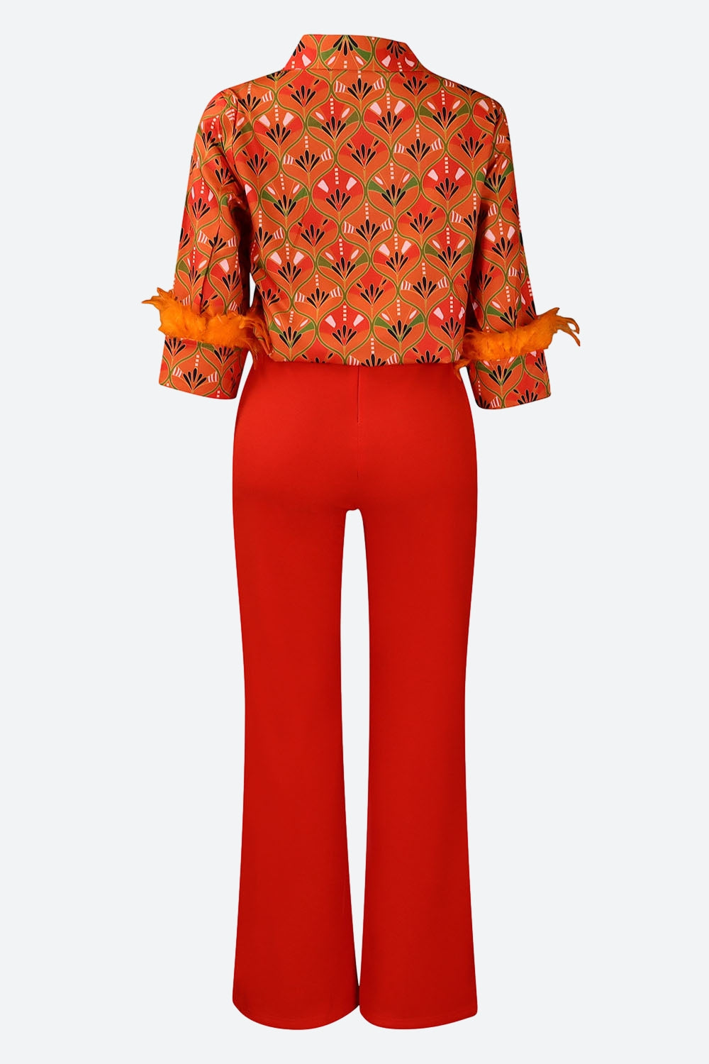 Printed Shirt & Pants Set Lavish Daily