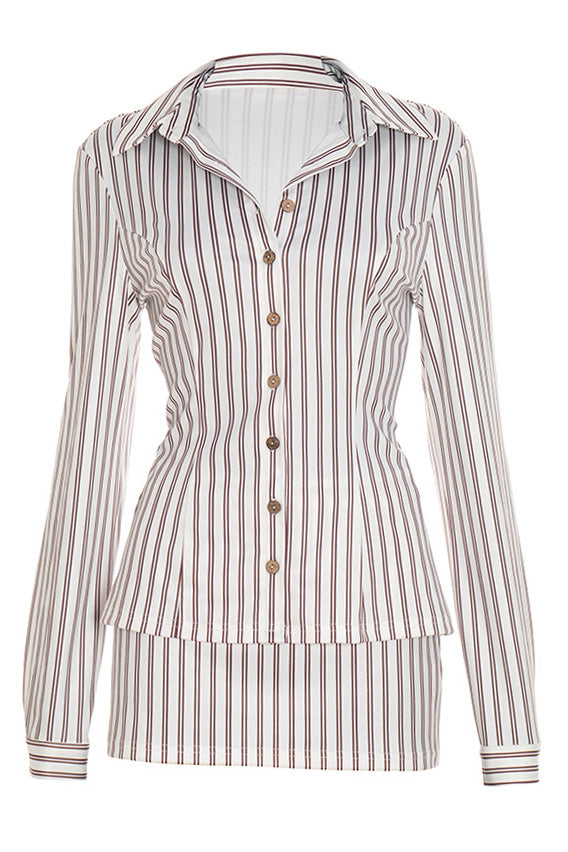 Striped Mini Skirt Set LavishDaily