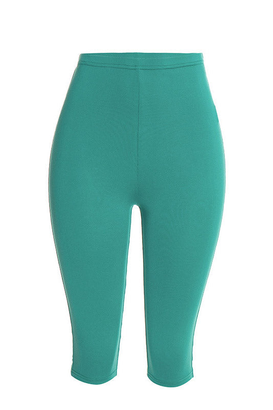 Cowl-Neck Mesh Top & Capri Pants Set Lavish Daily
