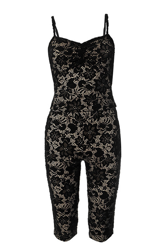 Lace Capri Set Lavish Daily