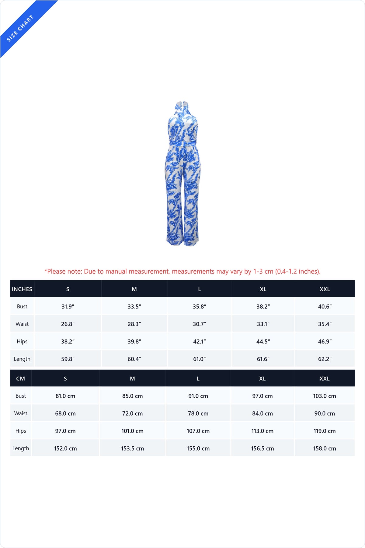 Floral Halter Tie Waist Wide Leg Jumpsuit Lavish Daily