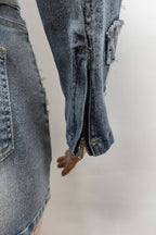 Denim 2 Piece Set Lavish Daily