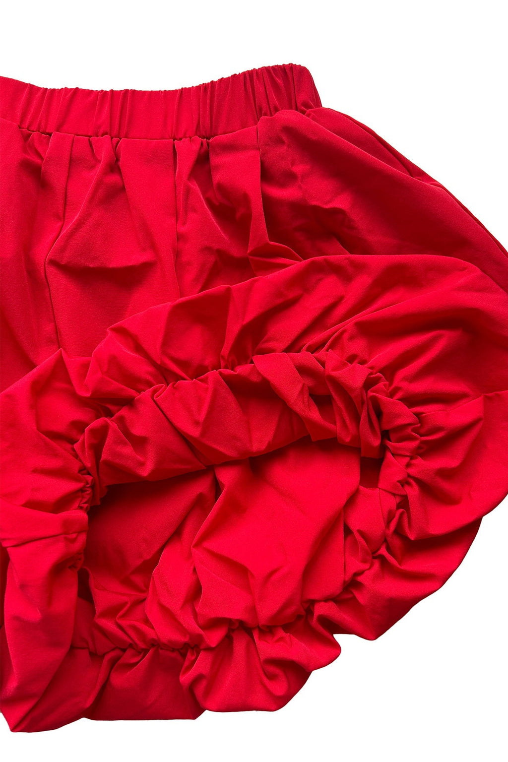 Bubble High Waist Puffy Pleated Shorts Lavish Daily