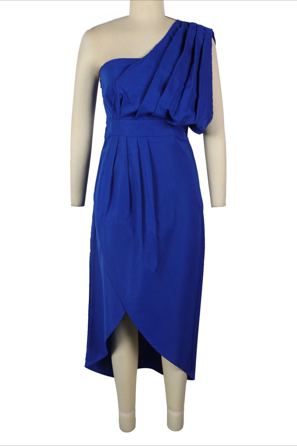 One Shoulder Maxi Dress Lavish Daily